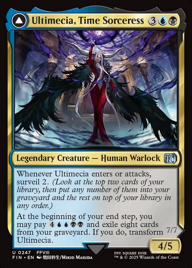 Ultimecia, Time Sorceress // Ultimecia, Omnipotent - Final Fantasy