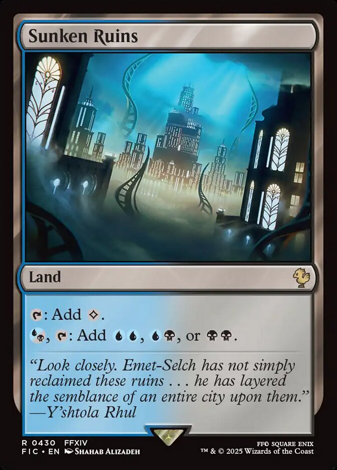 Sunken Ruins - Final Fantasy Commander