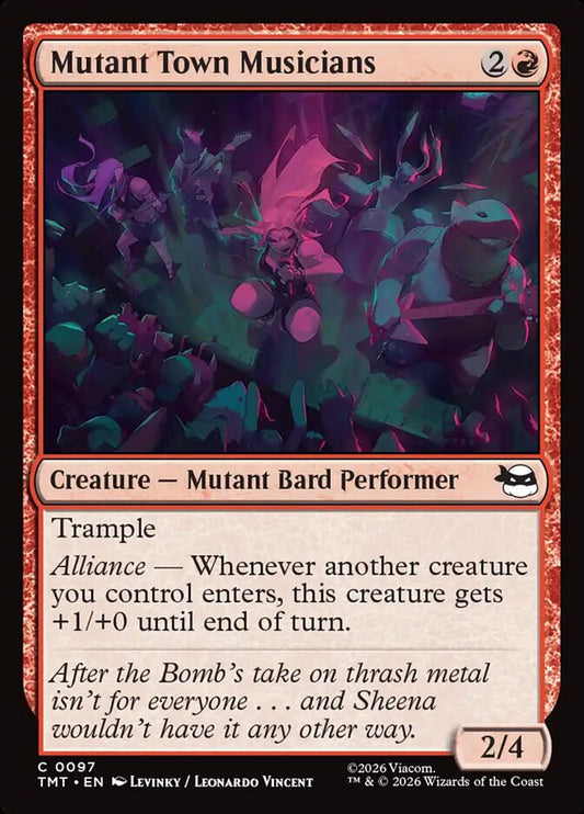 Mutant Town Musicians - Teenage Mutant Ninja Turtles