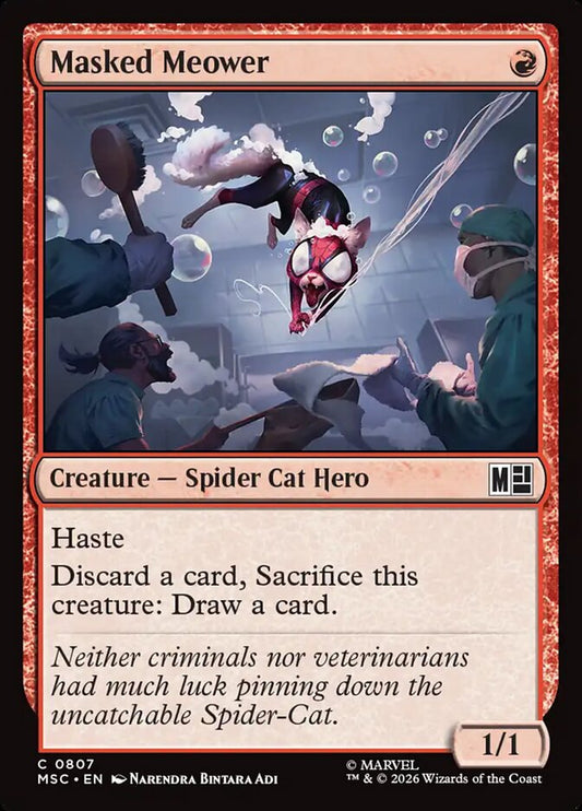 Masked Meower - Marvel Super Heroes Commander