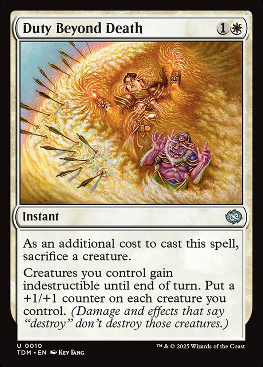 Duty Beyond Death - Tarkir: Dragonstorm
