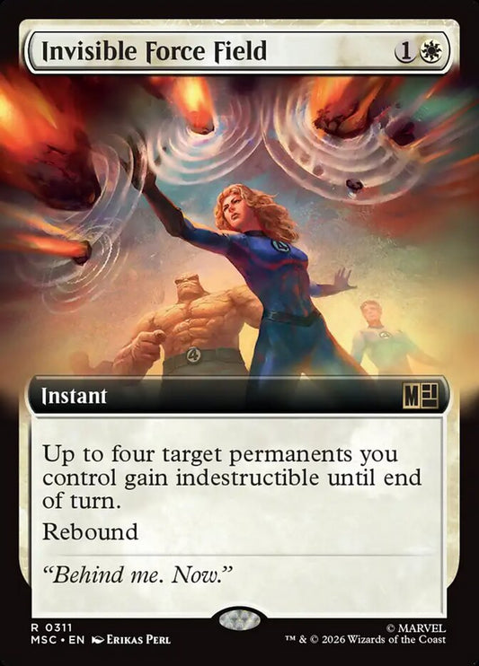 Invisible Force Field - Marvel Super Heroes Commander
