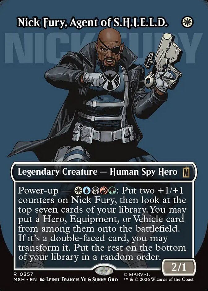 Nick Fury, Agent of S.H.I.E.L.D. - Marvel Super Heroes