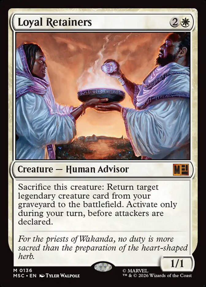 Loyal Retainers - Marvel Super Heroes Commander