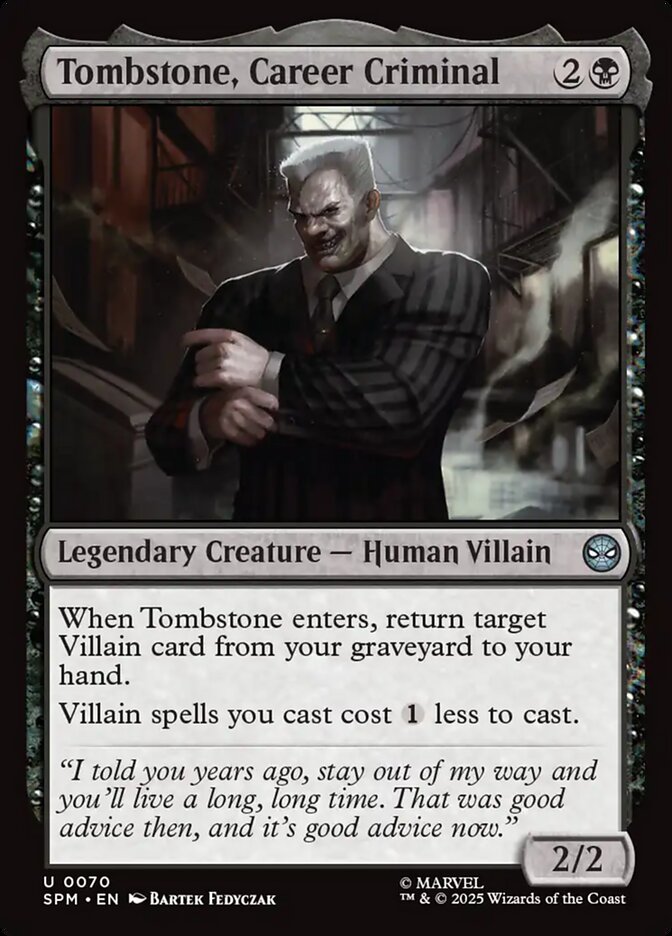 Tombstone, Career Criminal - Marvel's Spider-Man