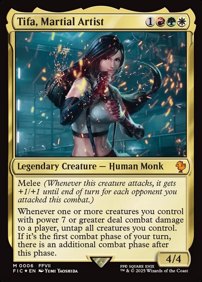 Tifa, Martial Artist - Final Fantasy Commander