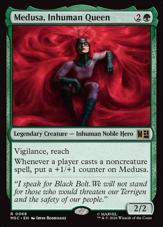 Medusa, Inhuman Queen - Marvel Super Heroes Commander