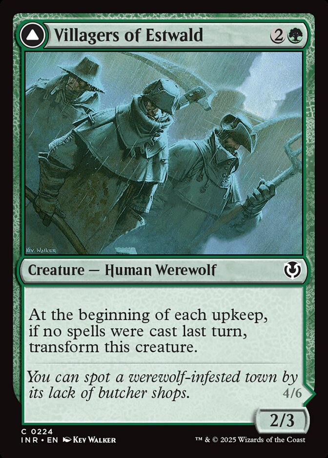 Villagers of Estwald // Howlpack of Estwald - Innistrad Remastered