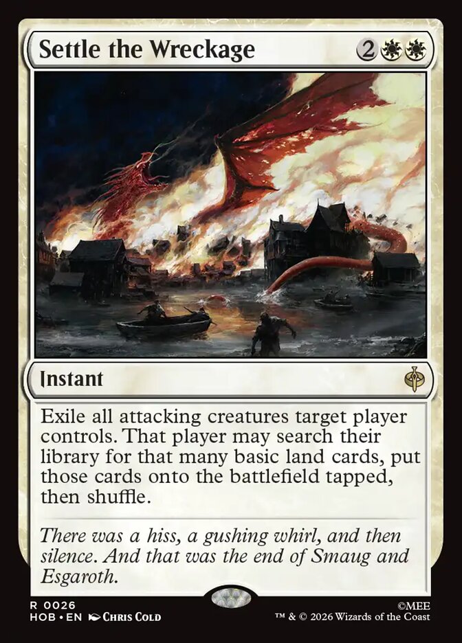 Settle the Wreckage - The Hobbit