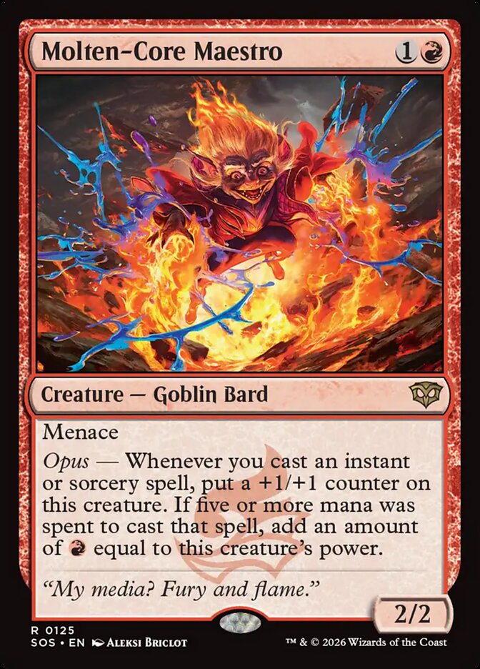 Molten-Core Maestro - Secrets of Strixhaven
