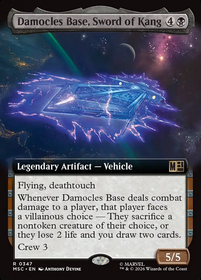 Damocles Base, Sword of Kang - Marvel Super Heroes Commander