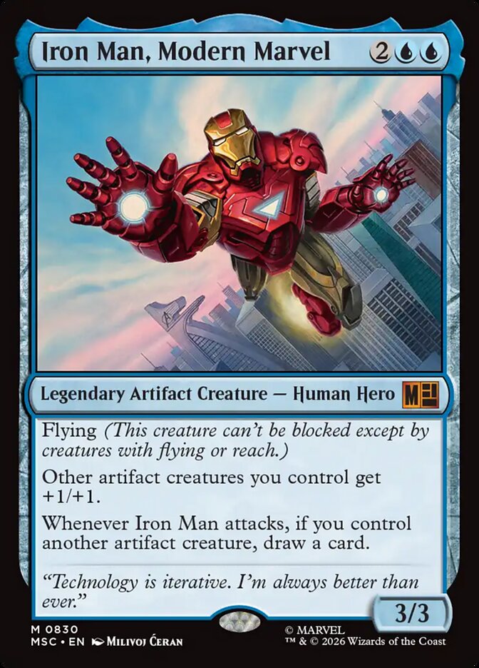 Iron Man, Modern Marvel - Marvel Super Heroes Commander