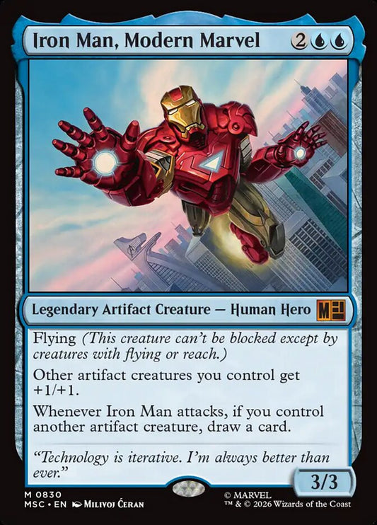 Iron Man, Modern Marvel - Marvel Super Heroes Commander