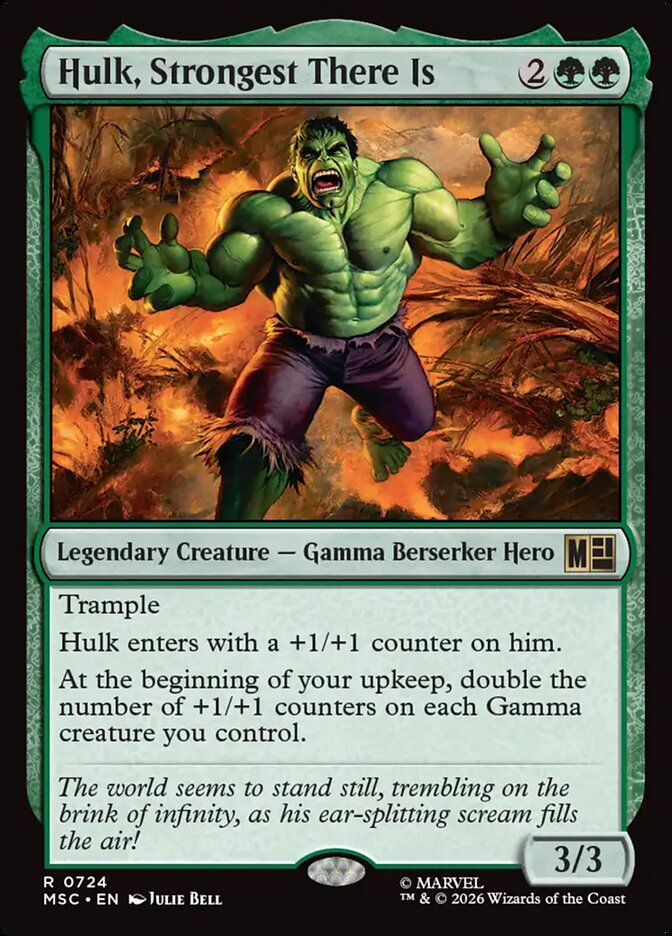 Hulk, Strongest There Is - Marvel Super Heroes Commander