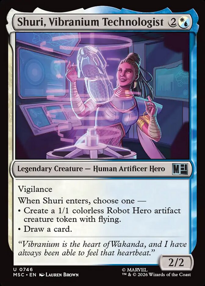 Shuri, Vibranium Technologist - Marvel Super Heroes Commander