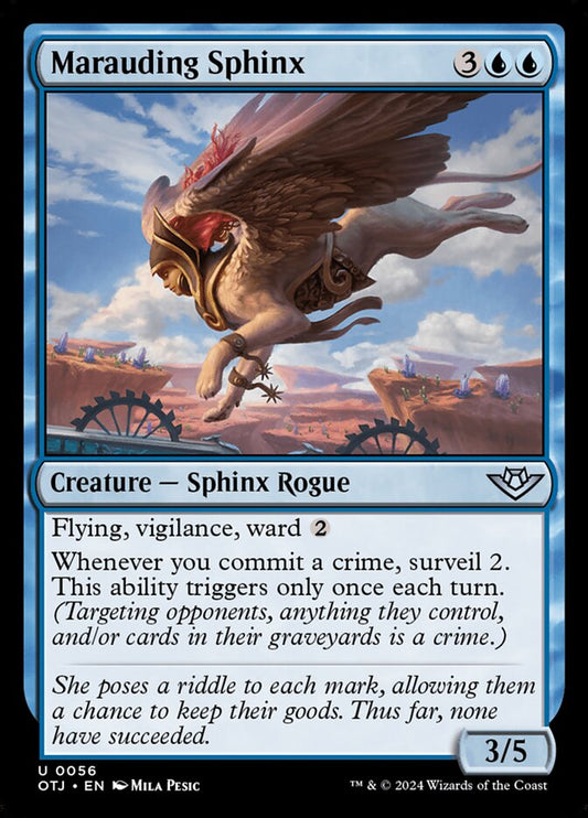 Marauding Sphinx - Outlaws of Thunder Junction