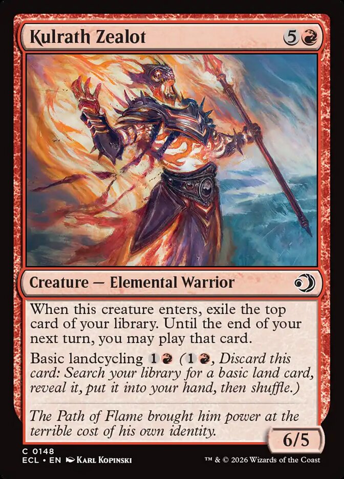 Kulrath Zealot - Lorwyn Eclipsed