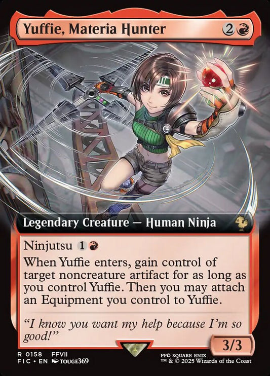 Yuffie, Materia Hunter - Final Fantasy Commander