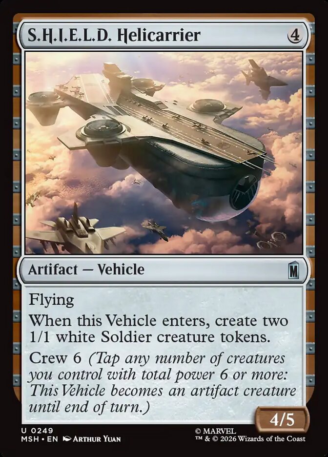 S.H.I.E.L.D. Helicarrier - Marvel Super Heroes