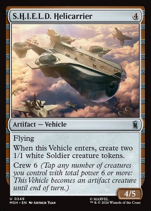 S.H.I.E.L.D. Helicarrier - Marvel Super Heroes