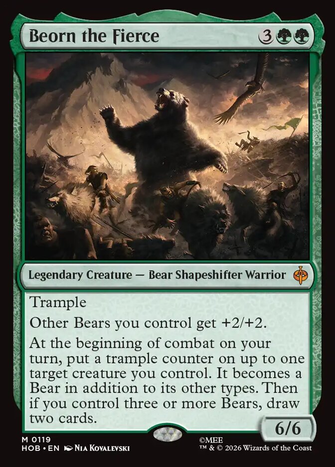 Beorn the Fierce - The Hobbit