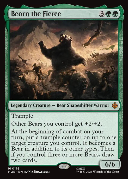 Beorn the Fierce - The Hobbit
