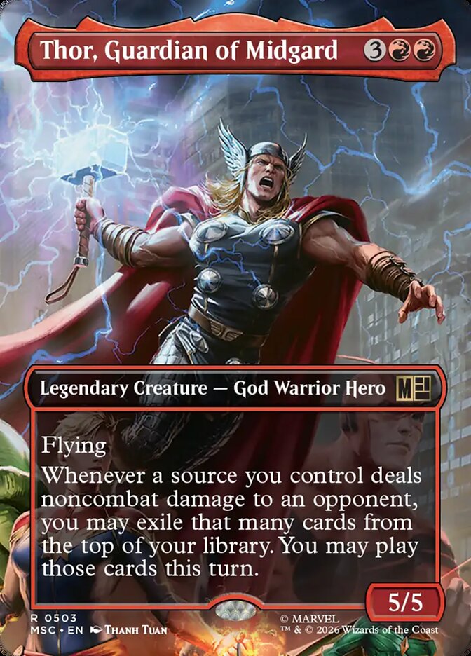 Thor, Guardian of Midgard - Marvel Super Heroes Commander