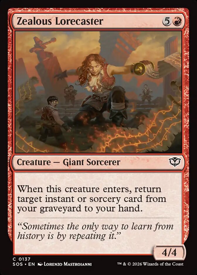 Zealous Lorecaster - Secrets of Strixhaven