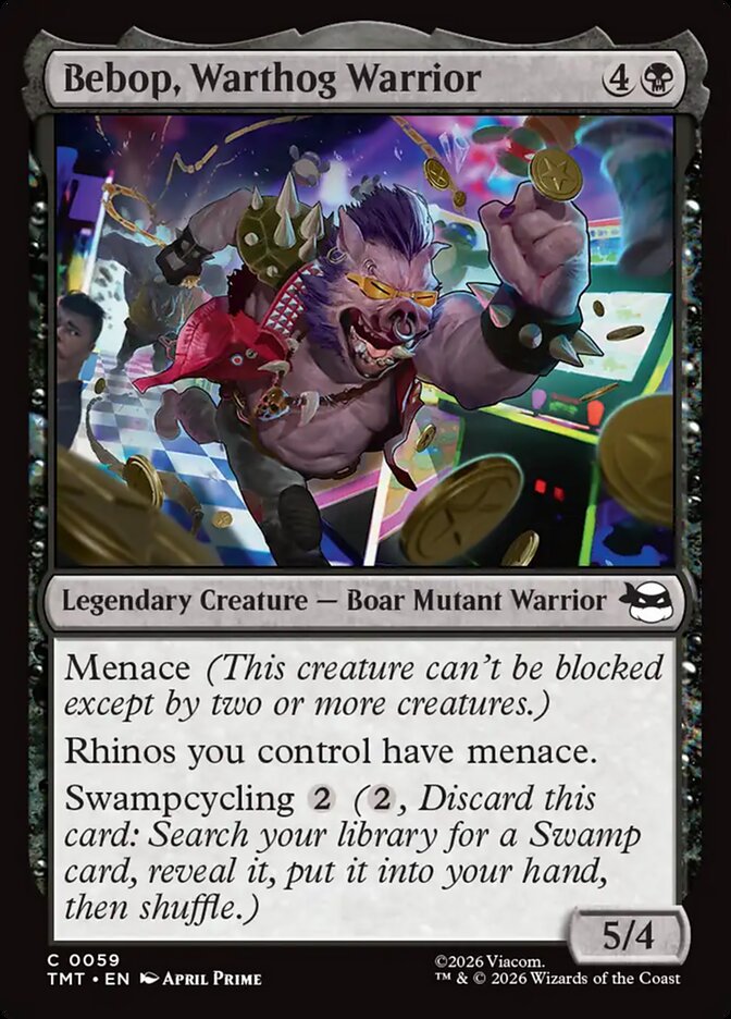 Bebop, Warthog Warrior - Teenage Mutant Ninja Turtles