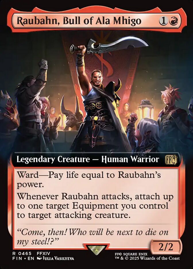 Raubahn, Bull of Ala Mhigo - Final Fantasy