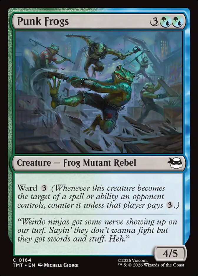 Punk Frogs - Teenage Mutant Ninja Turtles