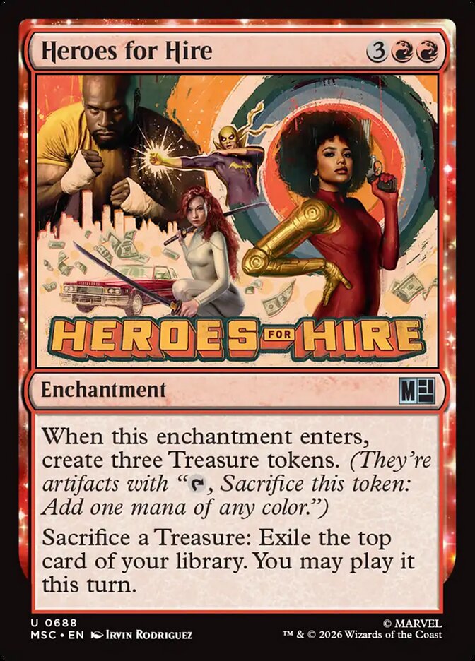 Heroes for Hire - Marvel Super Heroes Commander