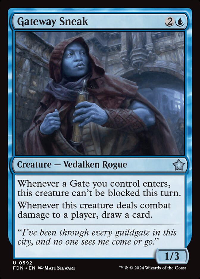 Gateway Sneak - Foundations