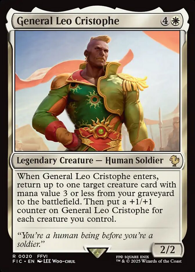 General Leo Cristophe - Final Fantasy Commander