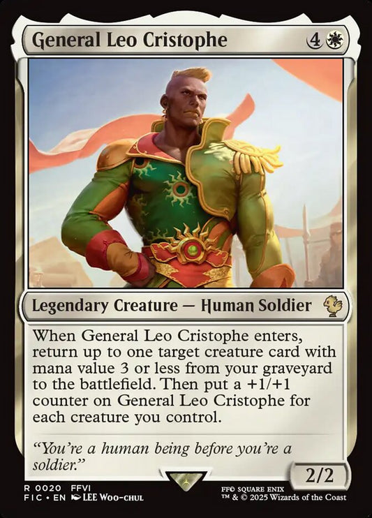General Leo Cristophe - Final Fantasy Commander