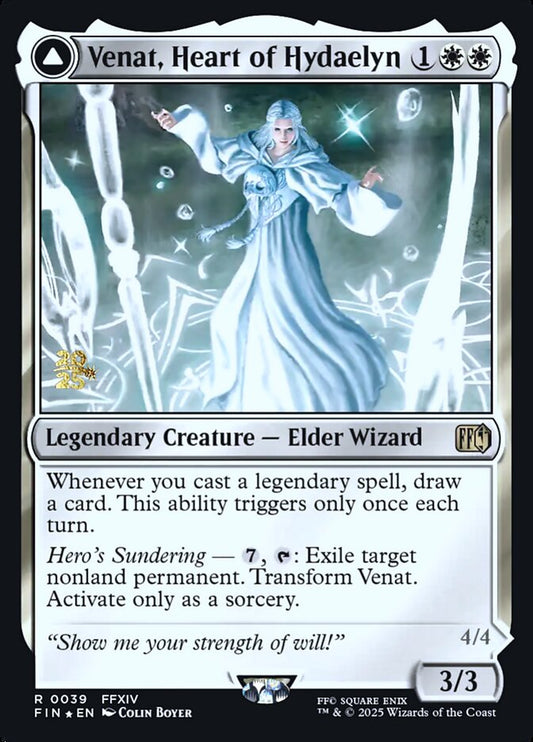 Venat, Heart of Hydaelyn // Hydaelyn, the Mothercrystal - Final Fantasy Promos