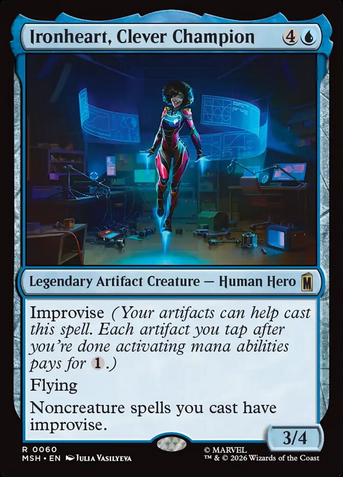Ironheart, Clever Champion - Marvel Super Heroes