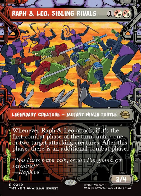 Raph & Leo, Sibling Rivals - Teenage Mutant Ninja Turtles