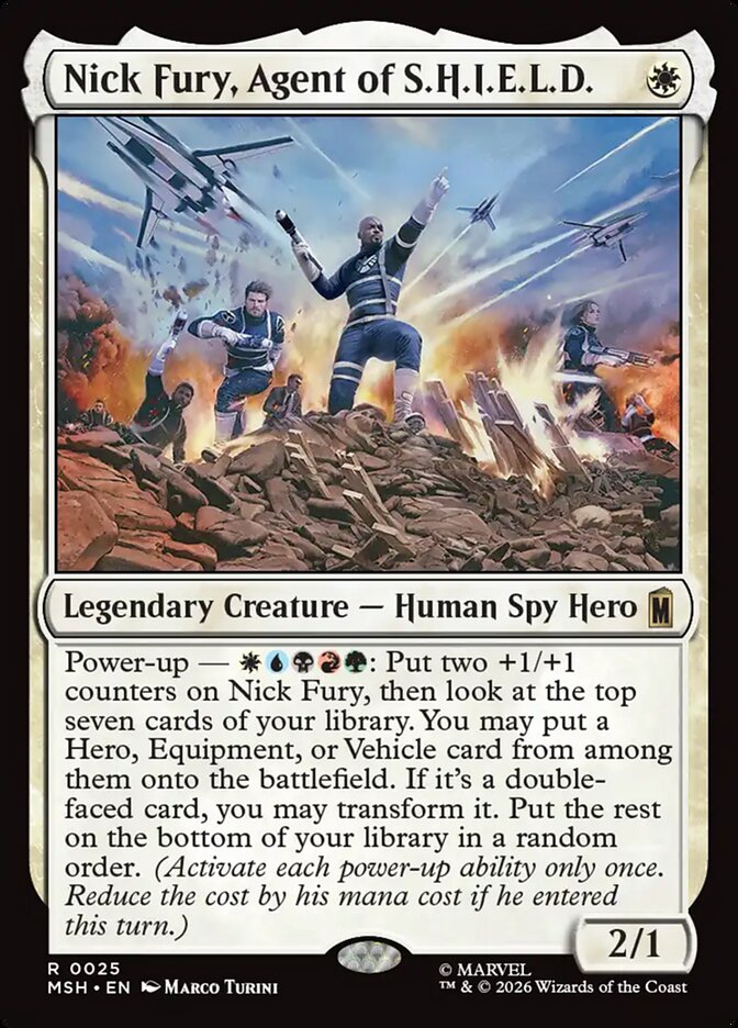 Nick Fury, Agent of S.H.I.E.L.D. - Marvel Super Heroes
