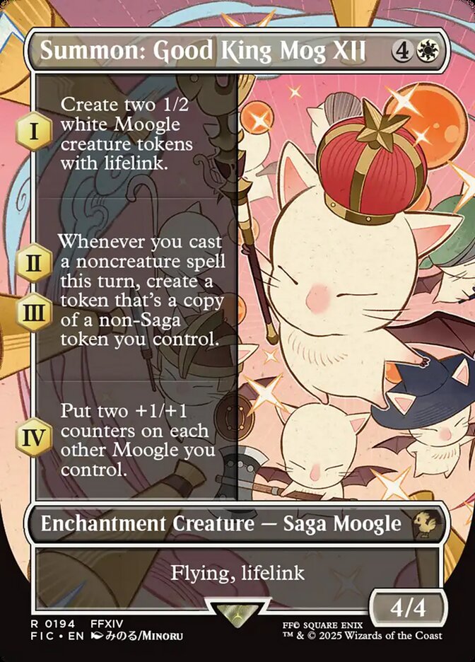 Summon: Good King Mog XII - Final Fantasy Commander