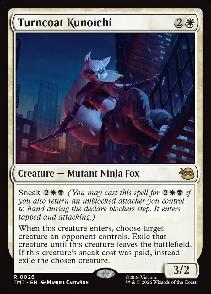 Turncoat Kunoichi - Teenage Mutant Ninja Turtles