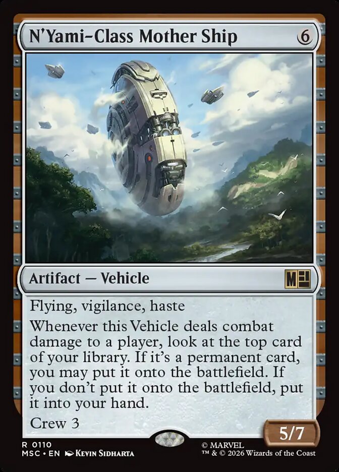 N'Yami-Class Mother Ship - Marvel Super Heroes Commander