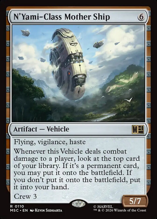 N'Yami-Class Mother Ship - Marvel Super Heroes Commander