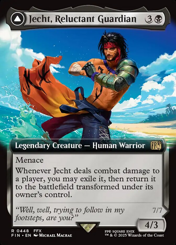 Jecht, Reluctant Guardian // Braska's Final Aeon - Final Fantasy