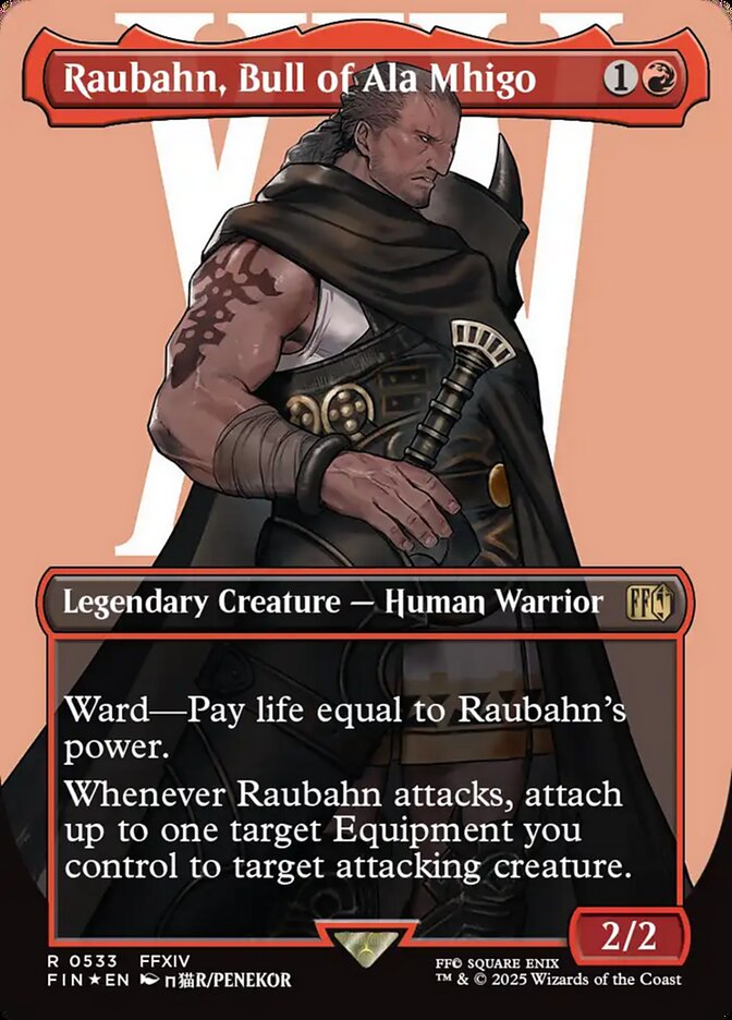 Raubahn, Bull of Ala Mhigo - Final Fantasy