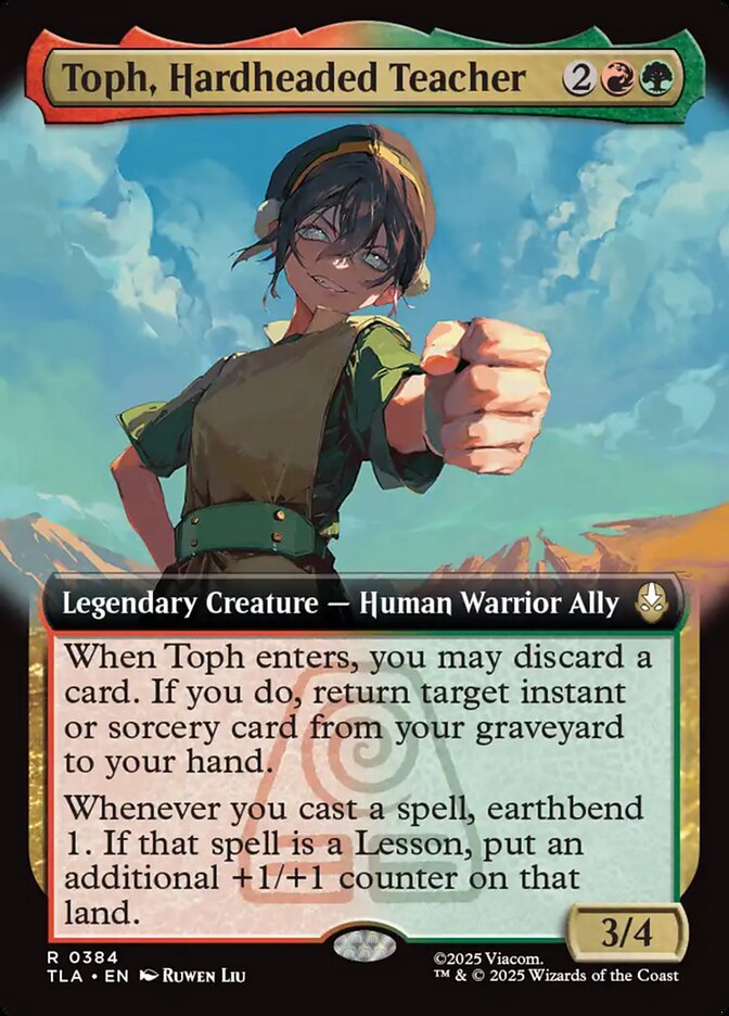 Toph, Hardheaded Teacher - Avatar: The Last Airbender