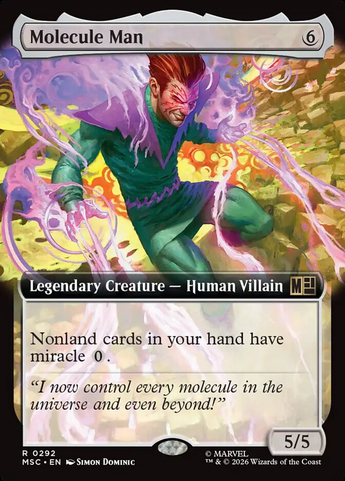 Molecule Man - Marvel Super Heroes Commander