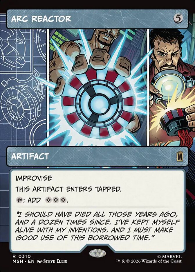 Arc Reactor - Marvel Super Heroes