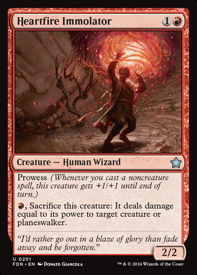 Heartfire Immolator - Foundations