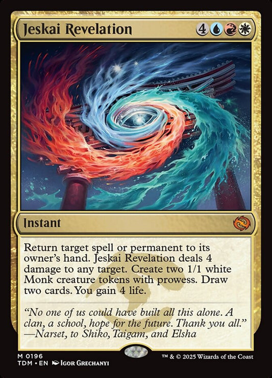 Jeskai Revelation - Tarkir: Dragonstorm